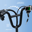 3-Speed Adjustable Up to 11 MPH Neon Lights 12.43-Mile Range Electric Scooter for Kids Ages 4-10 Electric Scooter with Seat for Kids