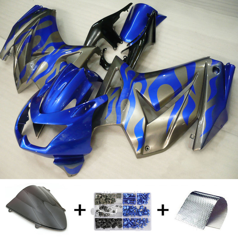 Amotopart Kawasaki EX250 Ninja250R 2008-2012 Fairing Kit Bodywork Plastic ABS