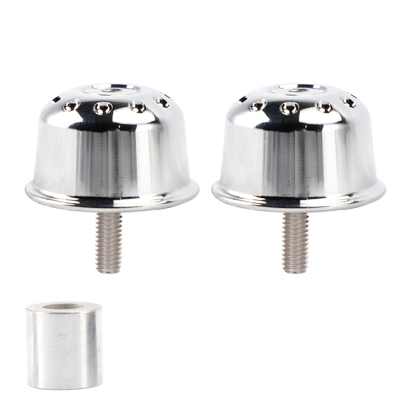 Handlebar End Finisher Kit For Speed Street Cup Twin Bonneville T100 T120 Black