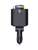 120W Super Fast Car Charger with Retractable Cable Smart Air Freshener Charger