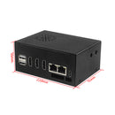 Orange pi 5 Plus metal cooling case with fan and external antenna WIFI