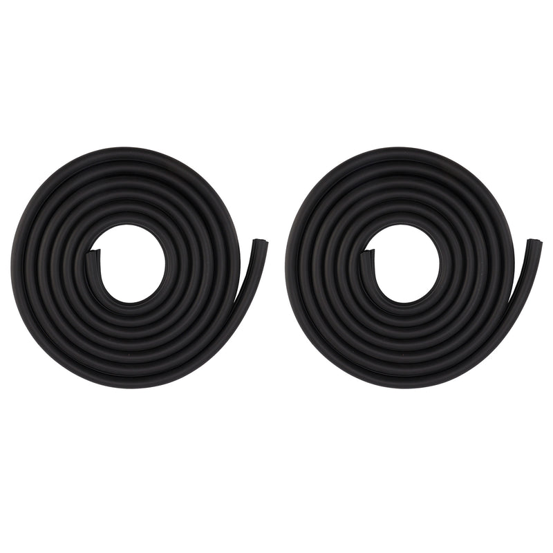 2X 13.5 Ft Door Rubber Weatherstrip Seal For Peterbilt 359 370 377 379 380