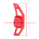 Steering Wheel Paddle Shifter Extension For Kia Forte Cadenza Aluminium Red