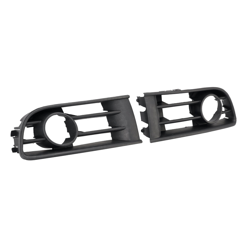 2PCS Front Lower Fog Light Cover Grille Grill Fit VW Polo 2002-2005