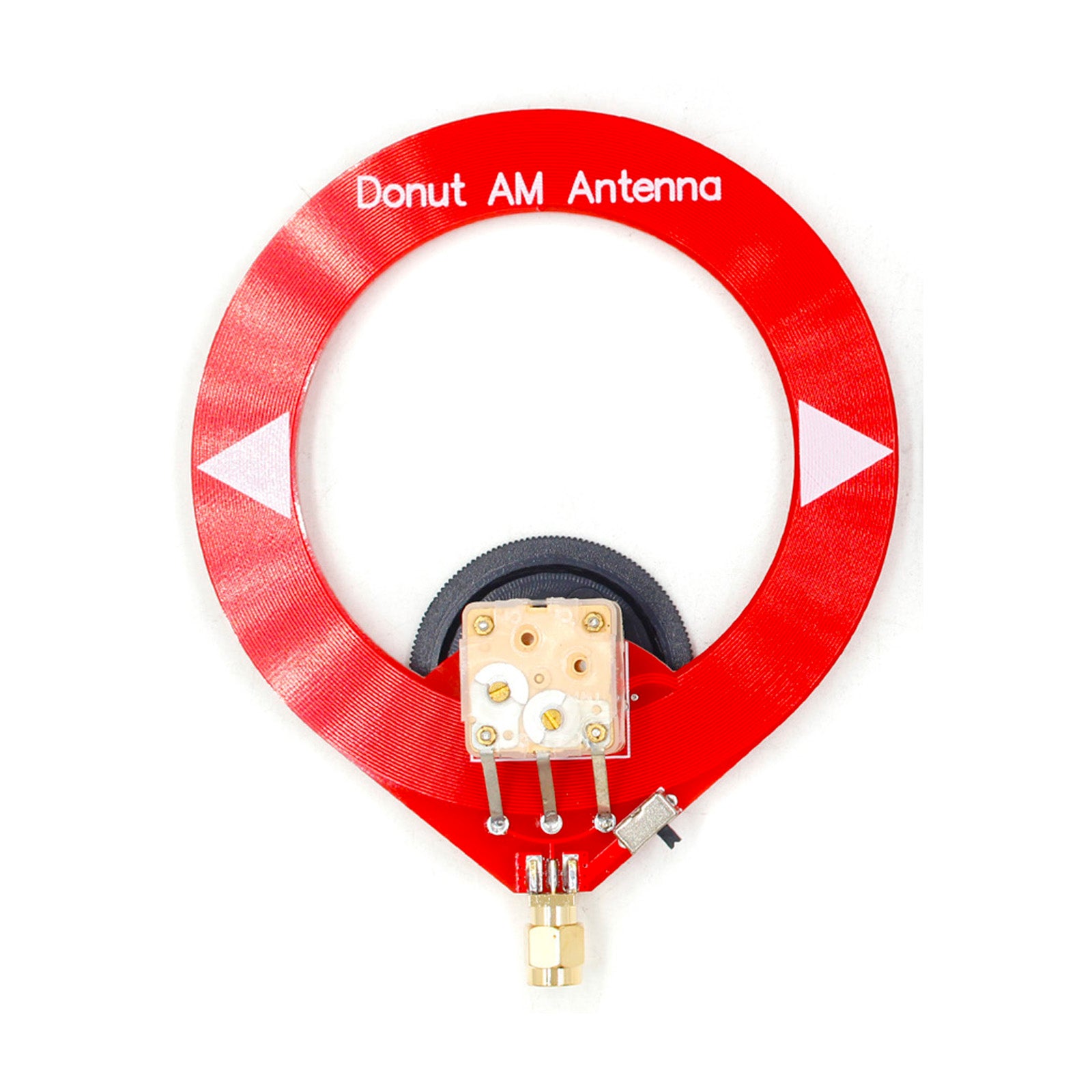 Donut Red AM MW Middle Wave Antenna Mini Loop Antenna for Malahiteam D