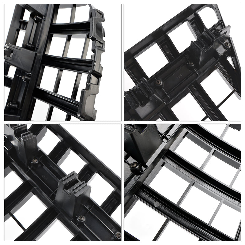 Front Grille Grill Mesh Chrome For Mercedes Benz GLK X204 2013-2015 GT