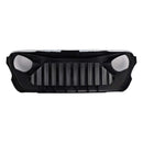 2018-2023 Fit for Jeep Wrangler JL JT White & Black Front Vader Grille Bumper Grill
