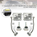 2x Xenon Ballast & HID D3S Light Bulb Wire Kit Control Unit For GMC Acadia 13-16