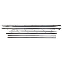 6PCS Door Belt Molding Fit For Toyota Land Cruiser 80 Series 1991-1997