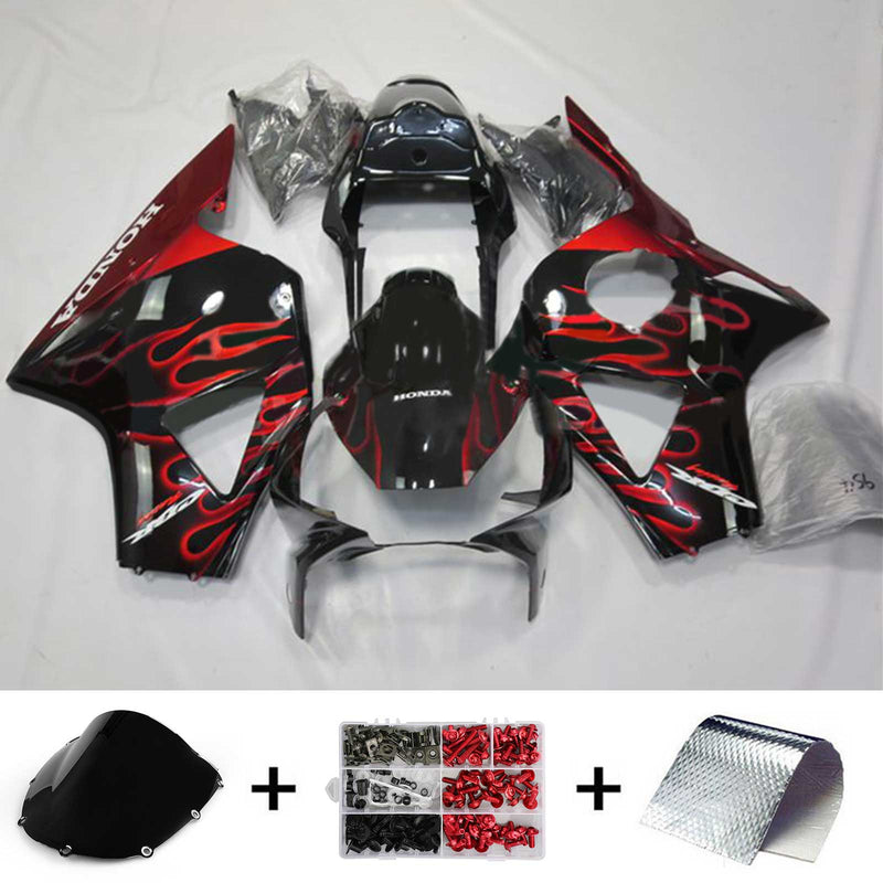 Amotopart Honda CBR954 2002-2003 Fairing Kit Bodywork Plastic ABS