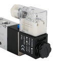 4V210-08 5 Way 2 Position Ac 220V Pneumatic Electric Solenoid Air Valve