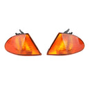 Pair Amber Corner Side Light For BMW 3 Series E46 98-01 Sedan 63136902766