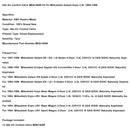 Idle Air Control Valve MD614698 Fit for Mitsubishi Galant Expo 2.4L 1994-1998