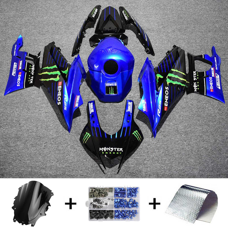 Amotopart Yamaha YZF-R3 R25 2022-2023 Fairing Kit Bodywork Plastic ABS