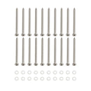 10PCS Smoke LED DRL Driving Daytime Fog Tail Lights Kit for Land Rover Defender