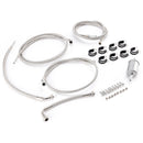 2002-2004 For Tahoe Suburban 1500 Stainless Steel Braided Fuel Line Kit 819823