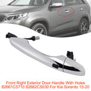 Front Right Exterior Door Handle With Holes 82661C5710 For Kia Sorento 15-20