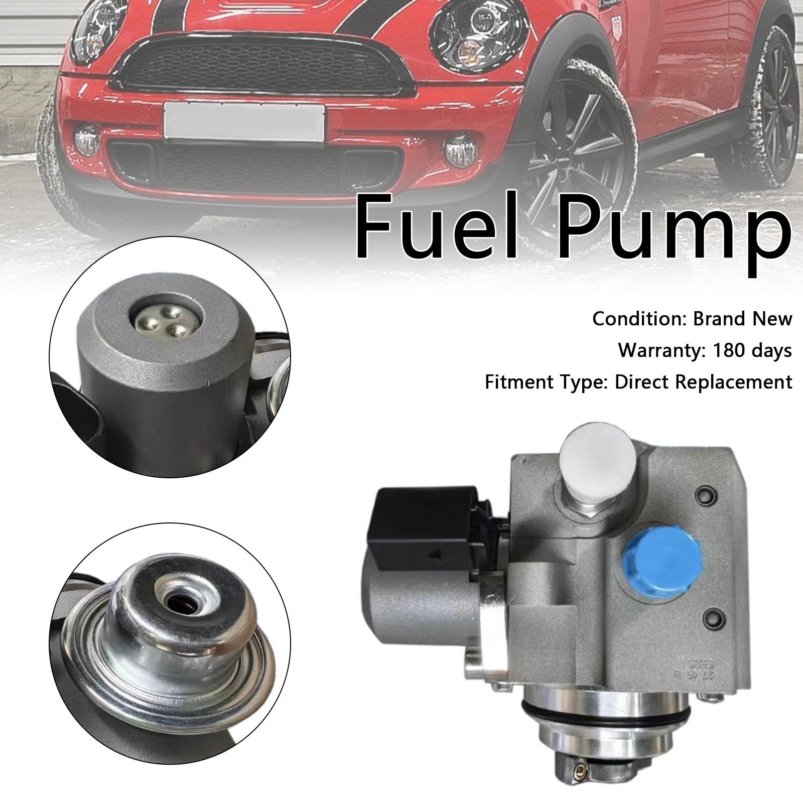 High Pressure Fuel Pump 13517592429 Fit R60 Countryman All Cooper S JC