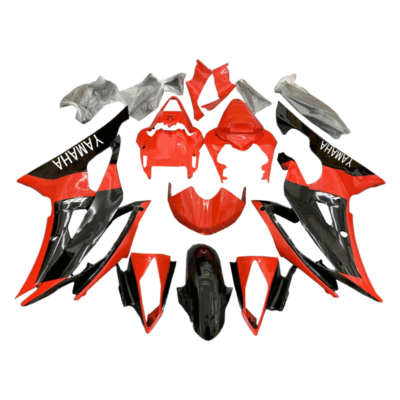 Amotopart Yamaha YZF 600 R6 2008-2016 Fairing Kit Bodywork Plastic ABS