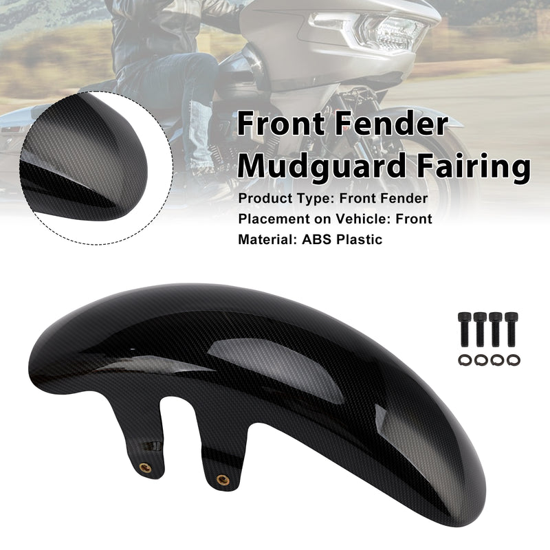 Front Fender Mudguard Fairing For Touring CVO Road Glide / Street Glide 23-25