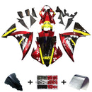 Injection Fairing Kit Bodywork Plastic ABS fit For Yamaha YZF 1000 R1 2012-2014