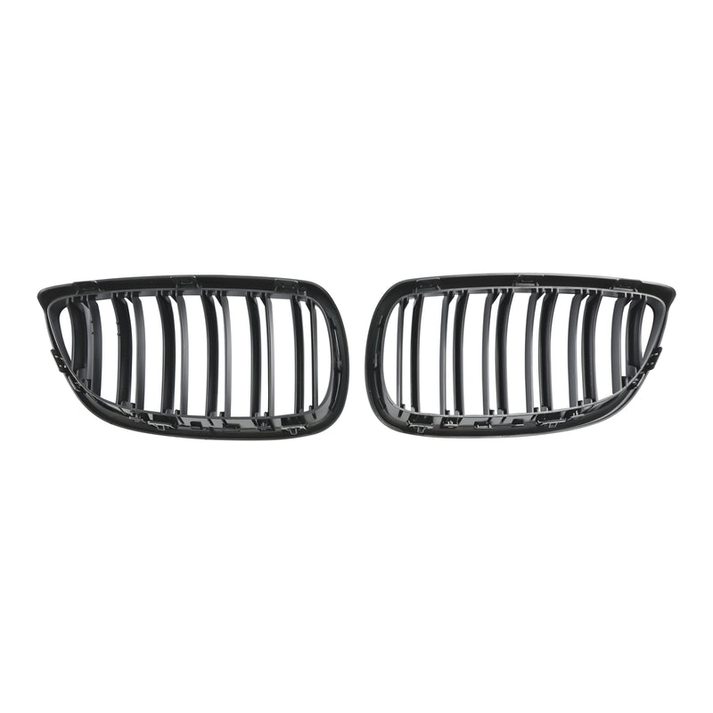 Gloss Black Front Kidney Grill Grille Fit BMW E92 E93 328i 335i 2006-2010 2DR