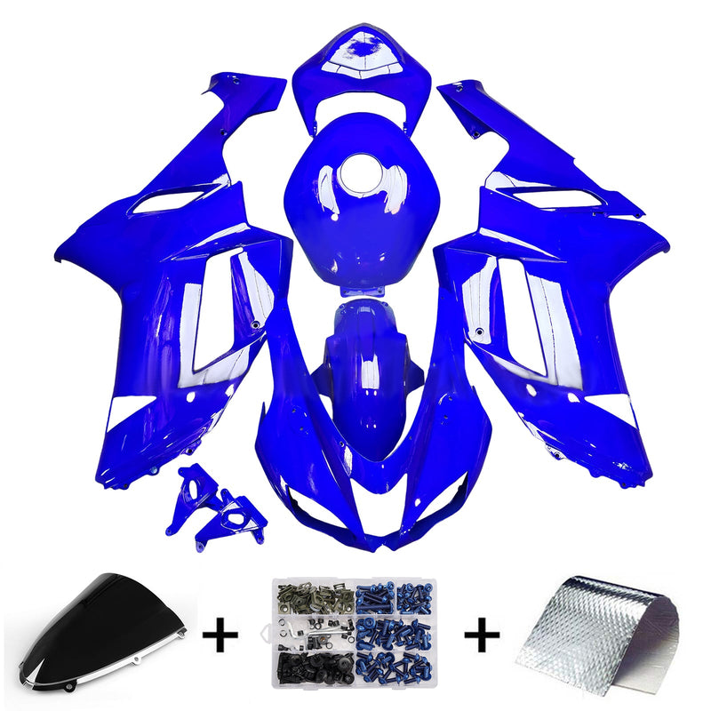 Injection Fairing Kit Bodywork Plastic ABS fit For Kawasaki ZX6R 636 2007-2008