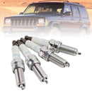 4Pcs Spark Plugs 68292346AA For Jeep Cherokee Wrangler 2.0 L4
