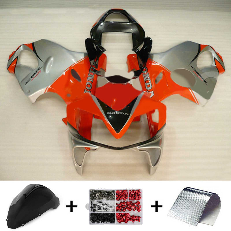 Amotopart Honda CBR600 F4i 2001-2003 Fairing Kit Bodywork Plastic ABS