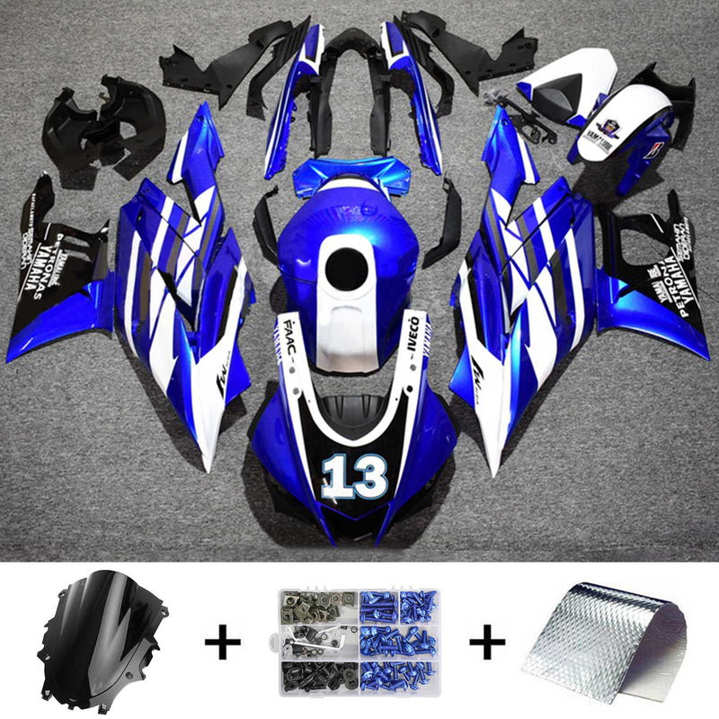 Amotopart Yamaha YZF-R3 R25 2022-2023 Fairing Kit Bodywork Plastic ABS