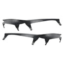 L+R Pair Upper Headlight Cover Strip Set F��r BMW 3 E46 COUPE CABRIO LCI