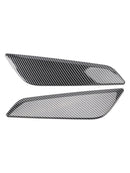 Carbon Fiber Style Fender Side Air Vent Trims For BMW 5 Series G30 2017+