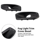 Pair Fog Light Bezel Trim For Ram 2500 3500 2019-2024 68449341AA