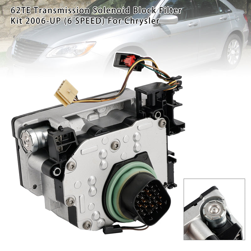 62TE Transmission Solenoid Block 2006-UP (6 SPEED) For Chrysler