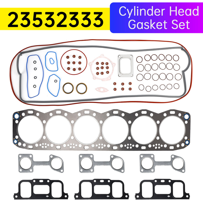 23532333 Cylinder Head Gasket Set for Detroit Diesel S60 12.7L