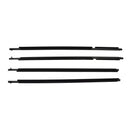 4Pcs Weatherstrip Window Moulding Trim Seal Belt For Toyota Highlander 2008-2010