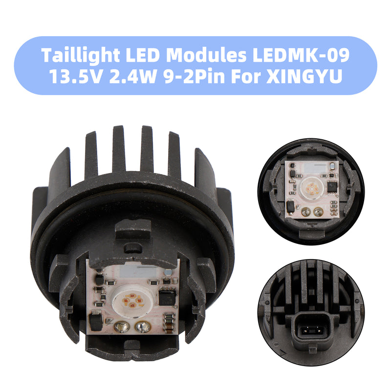 Taillight LED Modules LEDMK-09 13.5V 2.4W 9-2Pin For XINGYU