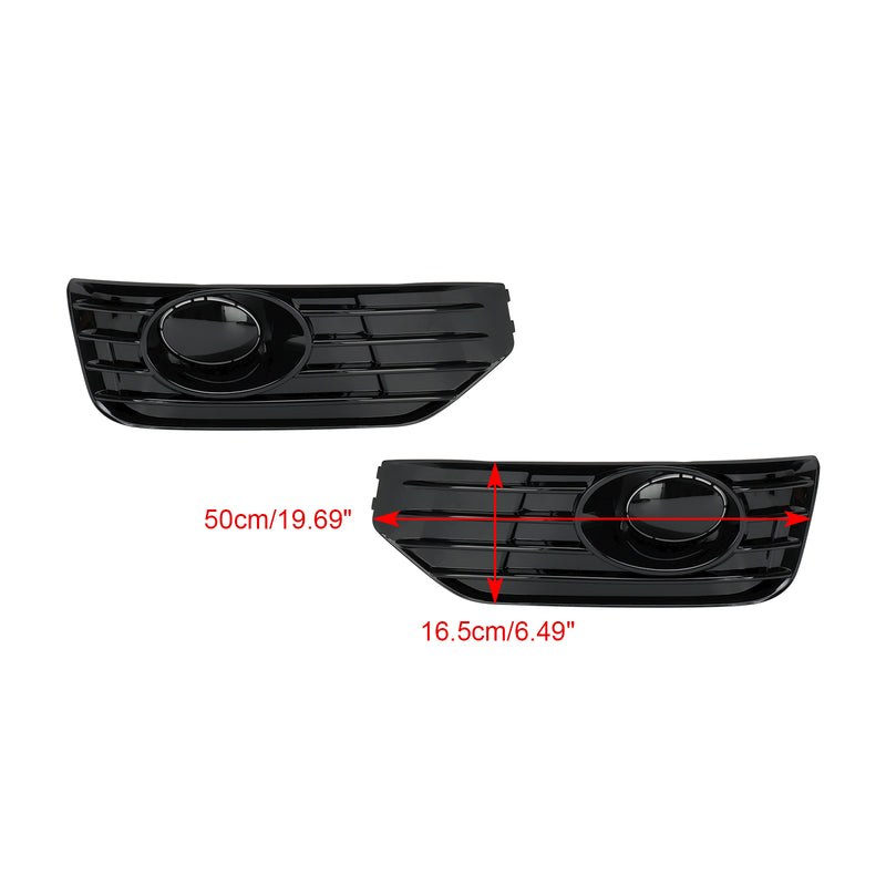 VW T5 T5.1 2010-2015 Fog Lamp Light Cover Insert S-line Grill Gloss Black