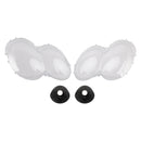 2Pcs Headlight Shell Lens Cover+Glue For Benz W230/R230 SL500 SL600 2003-08