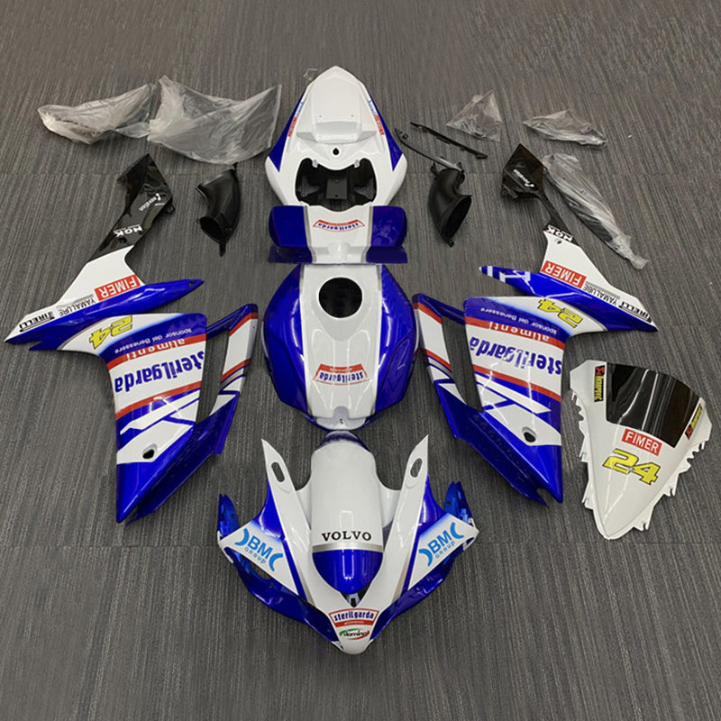 Amotopart Yamaha YZF 1000 R1 2007-2008 Fairing Kit Bodywork Plastic ABS
