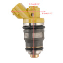1PCS Fuel Injector 1001-87091 Fit Denso 650CC Fit Toyota Supra JZA80 2JZGTE 2JZ