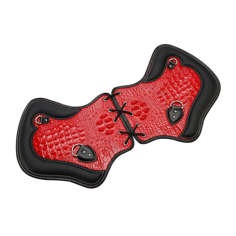 Pair Cnc Heat Shield Saddle Protector Blackb For Harley Flhx  Fxdls Xl Sportster Brown