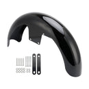 19" Wrap Front Fender ABS For Touring Electra Street Road Glide Baggers FLHT FLHR