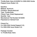 2000-2004 Isuzu Rodeo 3.2L Throttle Body Valve 34183SN