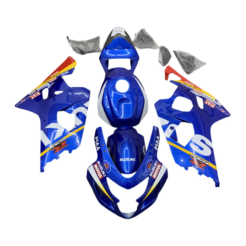 Amotopart Suzuki GSXR 600/750 2004-2005 K4 Fairing Kit Bodywork Plastic ABS