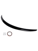 Gloss Black Rear Spoiler For Mercedes-Benz C-Class W205 C205 Coupe 2014-2021
