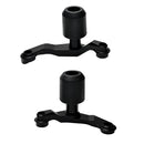 Kawasaki Zh2 2020-2023 Cnc Anti-Crash Frame Sliders Protector Black