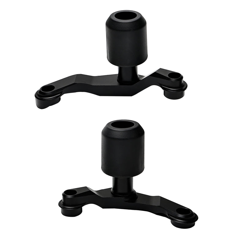 Kawasaki Zh2 2020-2023 Cnc Anti-Crash Frame Sliders Protector Black Fedex Express