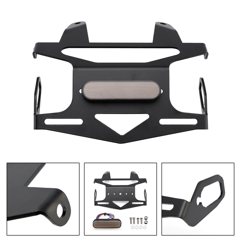 License Plate Holder Frame Bracket fit for Kawasaki Eliminator 400 450 500 24-25