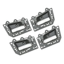 4pcs Front Rear Inside Inner Door Handle Chrome For Jeep Grand Cherokee 2005-2011